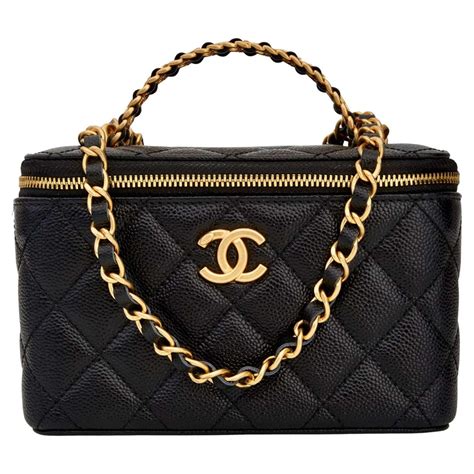 chanel vintage vanity case price|Chanel vanity case 2022.